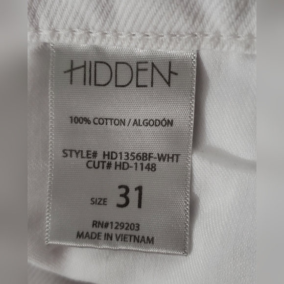 Hidden High-Rise Bailey Boyfriend Distressed Jeans - Picture 6 of 7